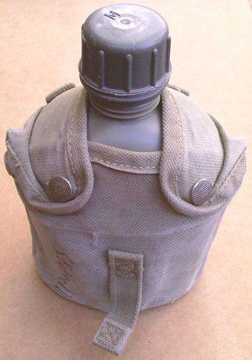SADF Pattern 73 Water Bottle, Pouch & "Fire bucket"
