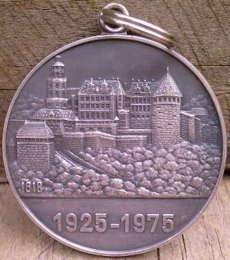 1925 - 1975, 50yrs German Medallion - 50mm