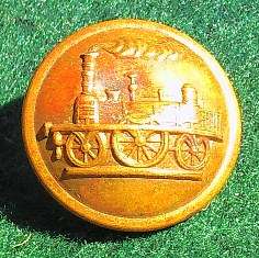 Old British Railway Button - 21mm