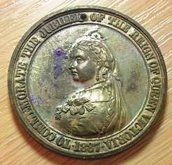 Queen Victoria 50yrs Reign Commemorative Medal 1887