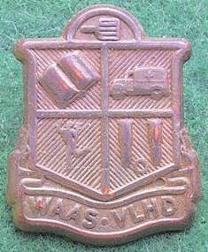 Women's Auxiliary Army Services Collar Badge - WW2