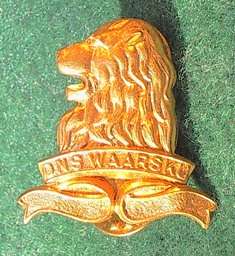 Regt. De La Rey Collar Badge - 1964-1970's