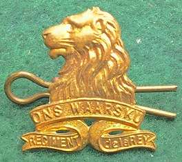 Regt. De La Rey gilding Collar Badge - worn 1934 - 1964