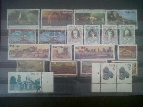 RSA ASSORTED STAMPS UNUSED