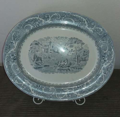 WILL POTTERY PHINA PLATTER/ MEAT PLATE 40CM X 33CM