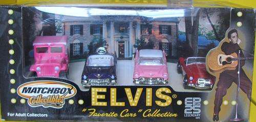 Matchbox " Elvis Favorite Cars Collection "