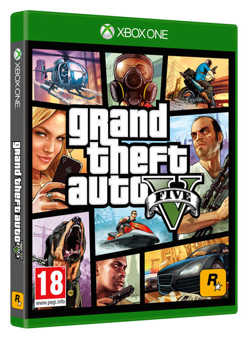 GTA V XBOX ONE GAME. *(Pre-Played)* (AS NEW)