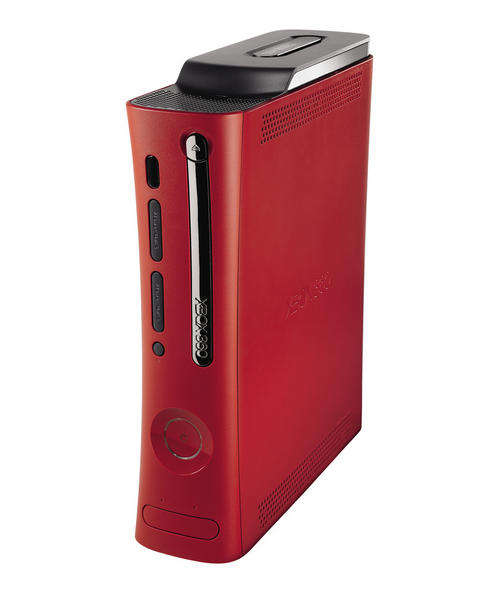 Resident Evil Red Xbox 360 Elite with extra options (MFD Date 2010-08-20)