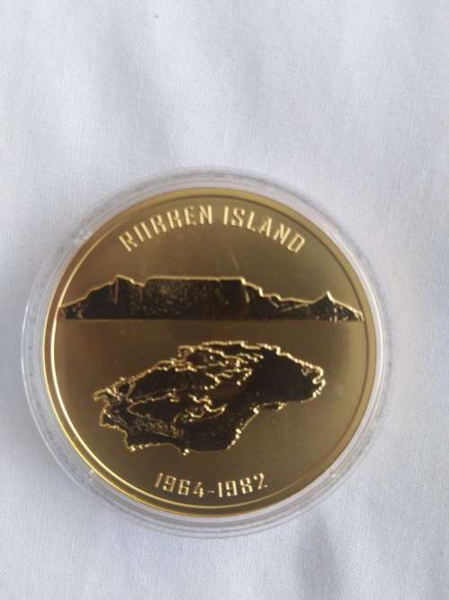 2010 Mandela Gold Proof 2 oz Robben Island