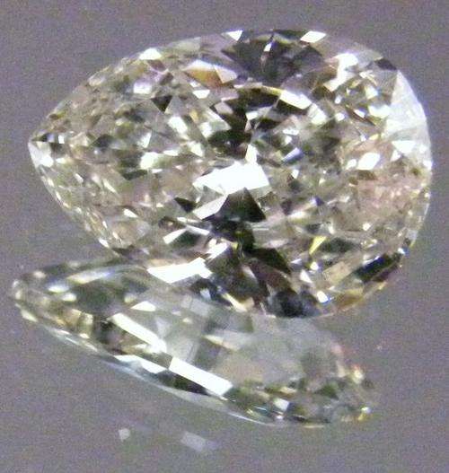 Gorgeous Natural 0.60ct  Pear Cut Diamond SI2 - Colour K