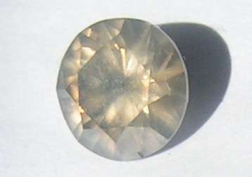 GISA Certified Huge  1.27ct - Si3 - Greyish Champange (C5) Natural Diamond
