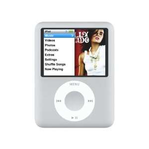 8gb apple ipod silver--load up to 1600 mp3's--