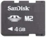 4GB M2 NEW SANDISK MEMORY CARD( SONY ERICSSON PHONES )