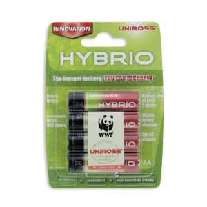 UNIROSS 2100Mah rechargable batteries(pack of 4)