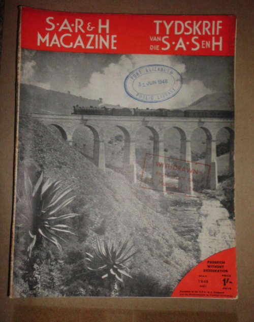 S.A.R & H MAGAZINE-TYDSKRIF VAN DIE S.A.S EN H - MAY 1948