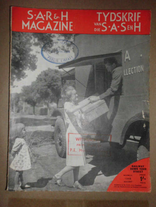 S.A.R & H MAGAZINE-TYDSKRIF VAN DIE S.A.S EN H - MARCH 1948