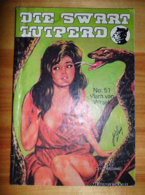 Die Swart Luiperd no  51 - Vlam van wraak  - Braam le Roux - Sirkel