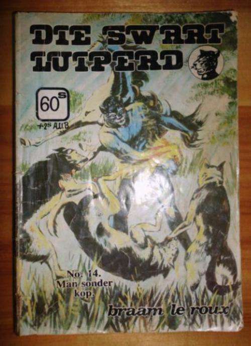 Die Swart Luiperd no 14 Man sonder kop  - Braam le Roux - Sirkel