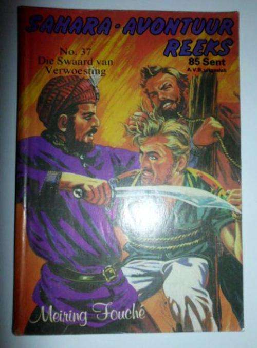 SAHARA AVONTUUR-NO 37-DIE SWAARD VAN VERWOESTING-SIRKEL