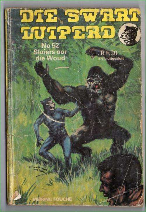 Swart Luiperd No. 52 Sluiers oor die woud - Braam le Roux