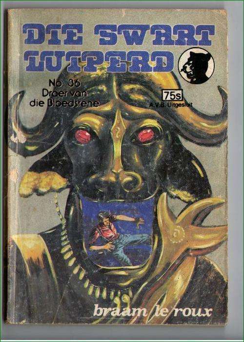 Swart Luiperd No 36 - Draers van die Bloedstene - Caper H Marais