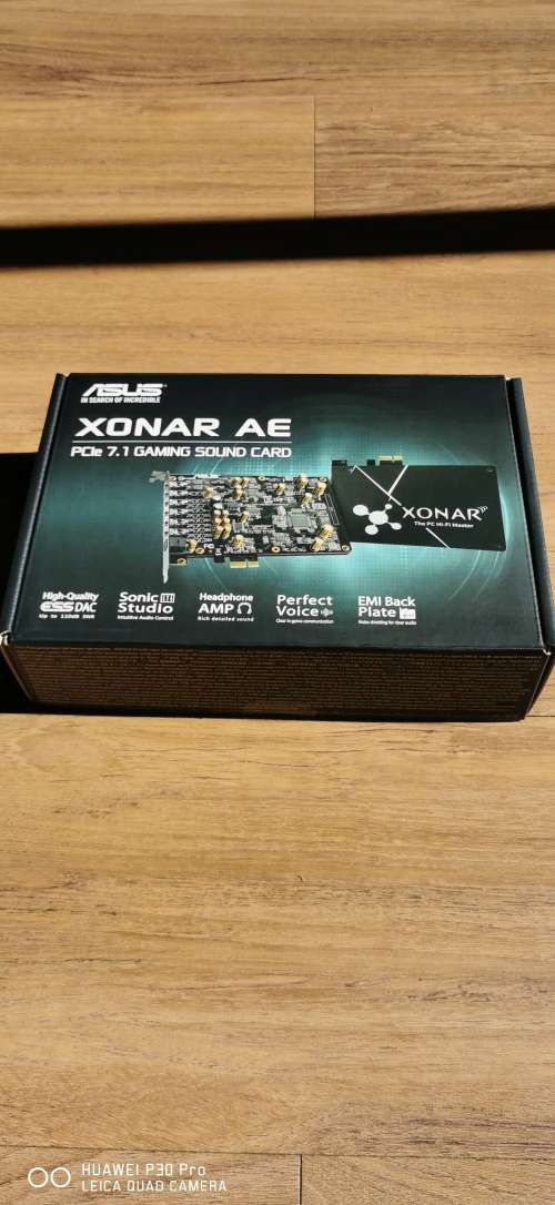 Asus Xonar AE 7.1 PCIe Gaming Sound Card