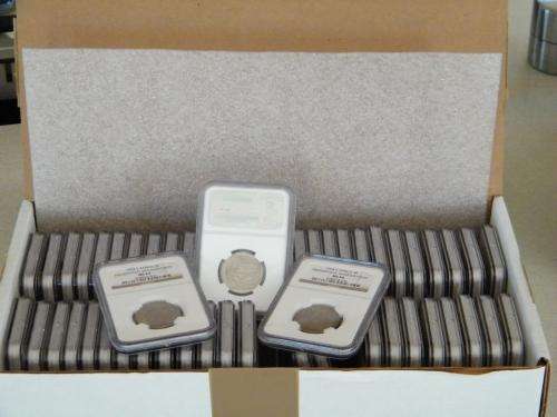 ## SEALED BOX ## 50 X NGC GRADED Presidential Inuaguration R5 graded MS64 - First on BOB