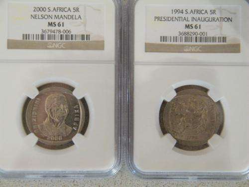Both NGC MS 61 - Super Scarce Coins - One bid takes lot