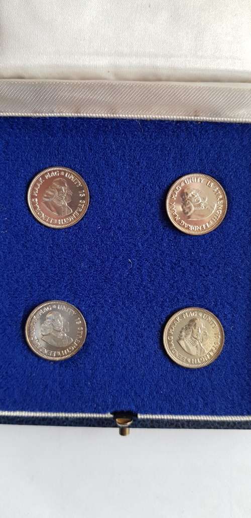 R S A Silver Two and half cent 1961  -  1964