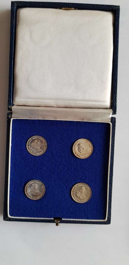 R S A Silver Two and half cent 1961  -  1964