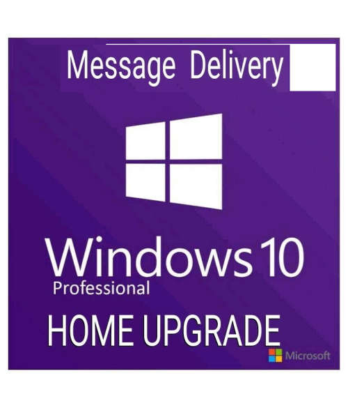Windows 10 Pro Retail Activation license Key + Upgrade Home to Pro.