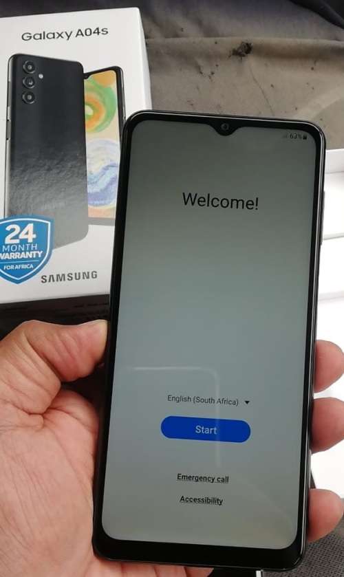 Samsung Galaxy A04s Black 32GB Dual Sim All networks (local stock +icasa +2yr warranty)