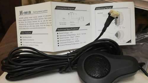 Parking distance alert sensor kit with sound alert speaker