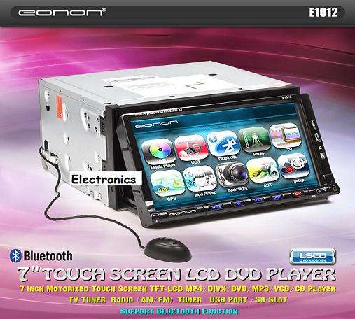 7" LCD DVD/TV/CD/MP3 INDASH DOUBLE DIN MONITOR CAR STEREO PLAYER