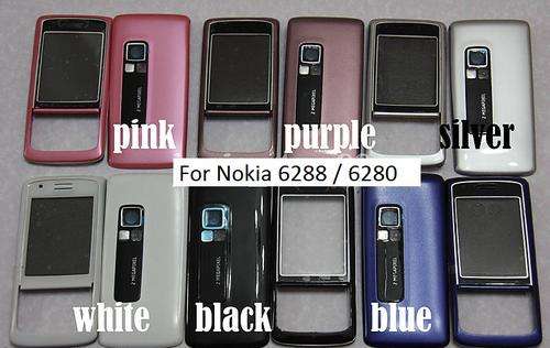 Housing faceplate cover fascia for Nokia 6288 or 6280 + keypad