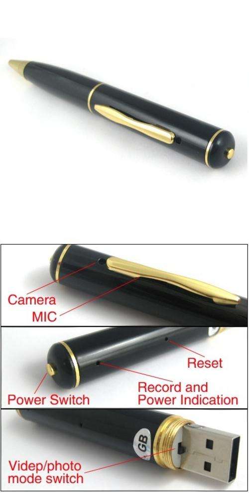8GB Spy Pen Hidden Camera Video Recorder