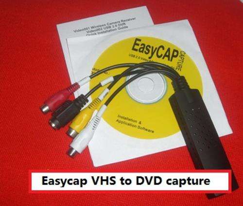 USB VHS to DVD Converter Adapter VIDEO CAPTURE CARD