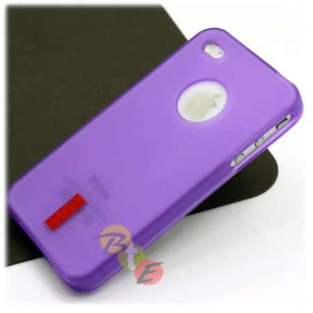 Matte finish TPU Gel Skin case cover for Apple iPhone 4 4G