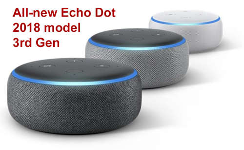 Amazon Echo Dot (Gen 3) - Smart Home Assistant feat. Alexa (Free delivery) *All colours in stock*