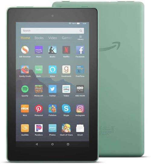 Amazon Kindle Fire Tablet 7" - Hands-free with Alexa - 2019 model, 16GB, WiFi