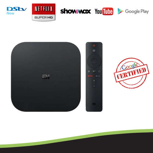 Xiaomi Mi Box S | 4K AndroidTV Streaming Media Player | Google Assistant | CHROMECAST Built-in |