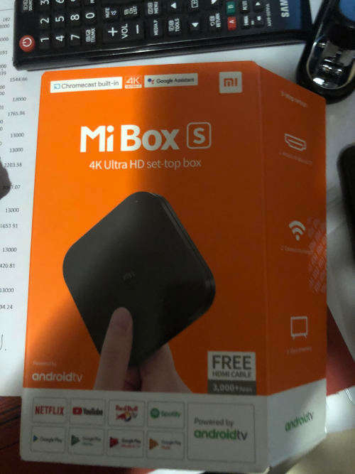 Xiaomi Mi Box S - 4K AndroidTV Media Player