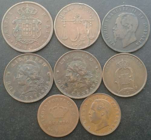 Lot of x8 1800's coins @ R1 start