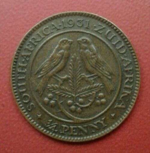 Very nice 1931 union Zuid 1/4 Penny
