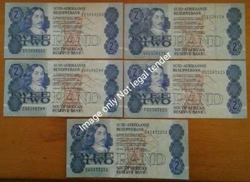 Lot of x5 R2 notes as per images