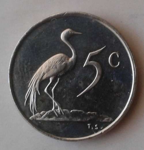 1974 Proof nickel 5c