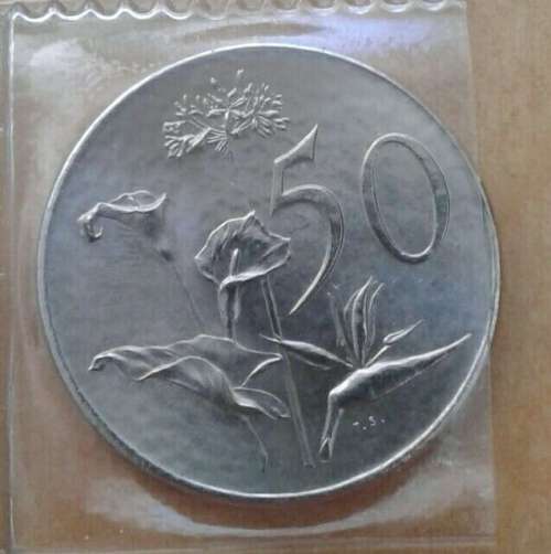 S.A 2nd decimal 50c set in numerical sequence (1966-1990)