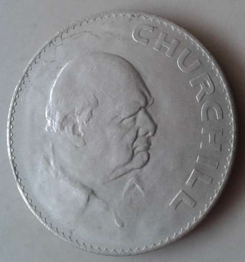 1965 Winston Churchill crown in high grade