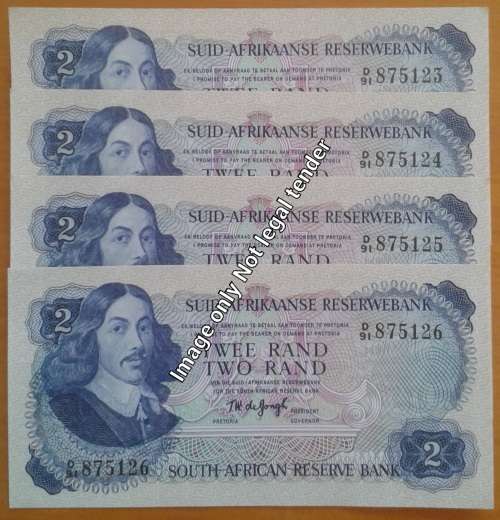 Nice 1974 crisp uncirculated R2 notes