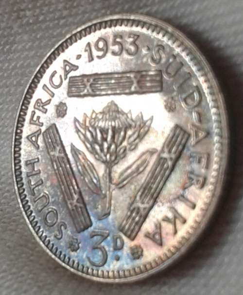 Proof 1953 union silver tickey